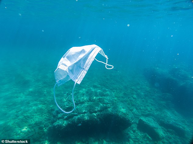 25.000 tấn rác thải liên quan COVID-19 đã trôi nổi trên đại dương. Ảnh: Shutterstock