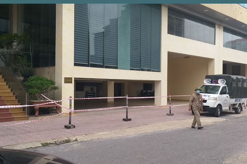 Khách sạn Tân Bình phong tỏa tạm thời sau khi phát hiện trường hợp dương tính với SARS-CoV-2.