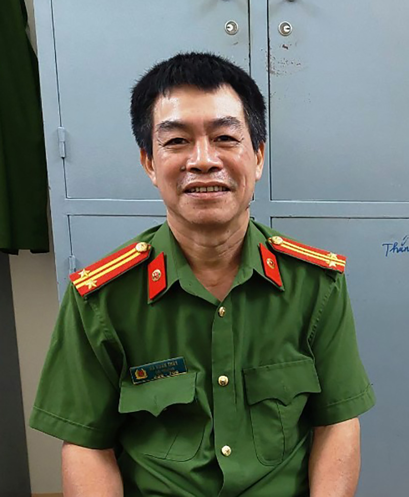 Trung tá Hà Xuân Thủy, Phòng Cảnh sát hình sự, Công an Quảng Bình.