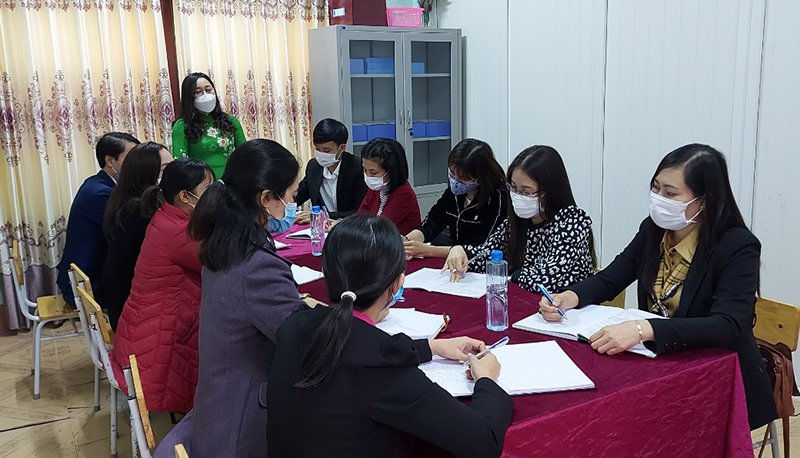 Trường THCS Quảng Thuận: Thi đua dạy tốt, học tốt