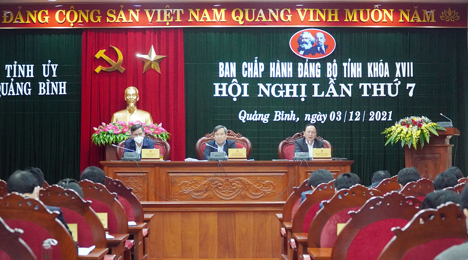 Hội nghị Ban Chấp hành Đảng bộ tỉnh lần thứ 7