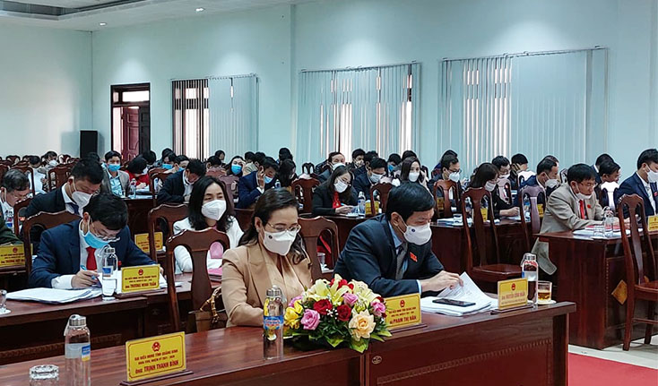 HĐND huyện Quảng Trạch tổ chức kỳ họp thứ 3