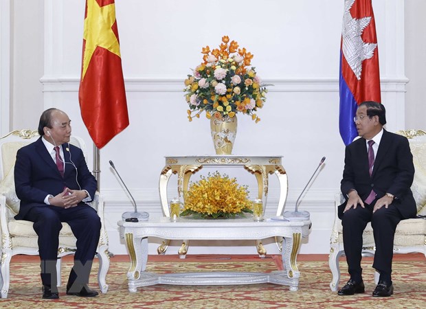 Tuyên bố chung Việt Nam-Campuchia nhân chuyến thăm của Chủ tịch nước