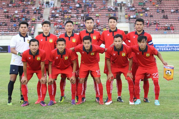 Đội tuyển Lào có sự đầu tư nghiêm túc cho giải đấu. (Nguồn: goal.com)