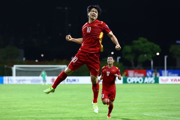  Đội tuyển Việt Nam nối dài chuỗi trận bất bại trước Malaysia dưới thời huấn luyện viên Park Hang-seo sau chiến thắng 3-0 ở AFF Cup 2020. (Ảnh: Getty Images)