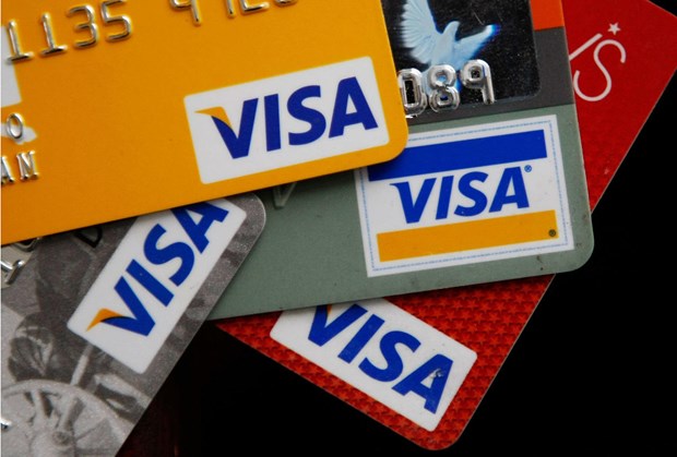 Doanh thu của Visa Inc đã tăng trở lại. (Ảnh: Reuters)
