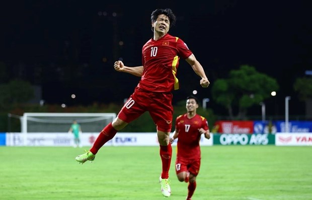 Việt Nam hướng đến ngôi đầu bảng B AFF Cup 2020. (Nguồn: Getty Images)