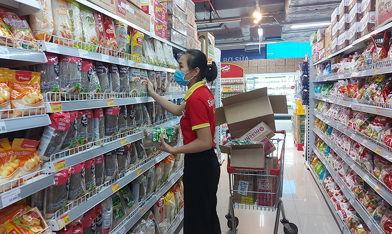 Siêu thị WinMart Quảng Bình đã có kế hoạch dự trữ hàng hóa phục vụ người dân dịp Tết Nguyên đán.
