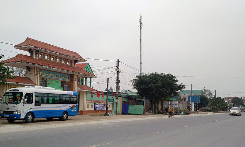 Trên địa bàn xã Gia Ninh có nhiều hộ gia đình cho các đơn vị viễn thông thuê đất xây dựng trạm BTS không đúng mục đích sử dụng đất.