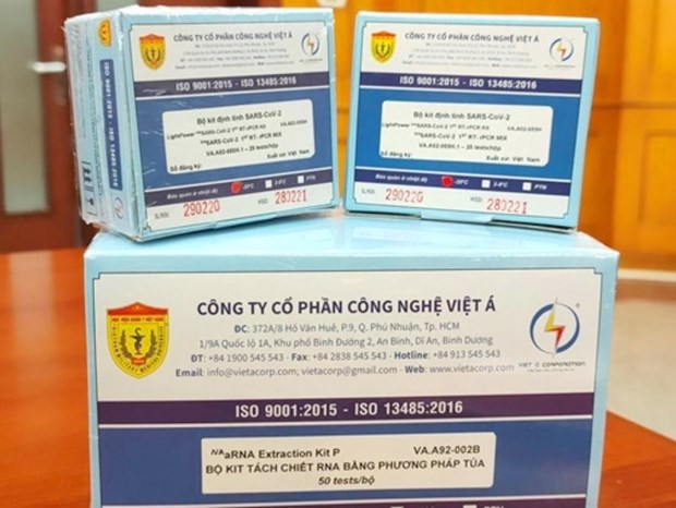Bộ xét nghiệm COVID-19 của Công ty Việt Á.