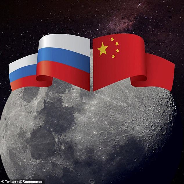 Cuộc đua nhằm thiết lập sự hiện diện lâu dài trên Mặt trăng giữa Nga, Trung Quốc và Mỹ bị chi phối bởi các yếu tố chính trị, kinh tế và quân sự. Ảnh: Dailymail.co.uk