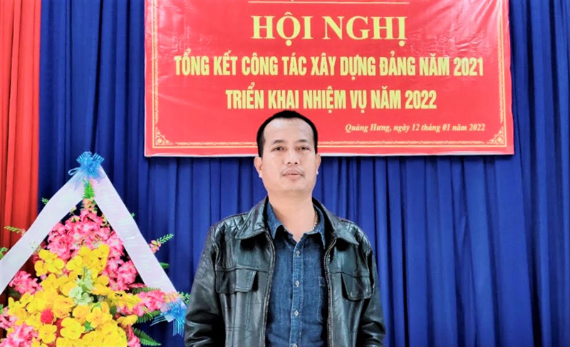Thầy giáo Lê Ngọc Thảo, thí sinh đoạt giải nhất tuần 13. 