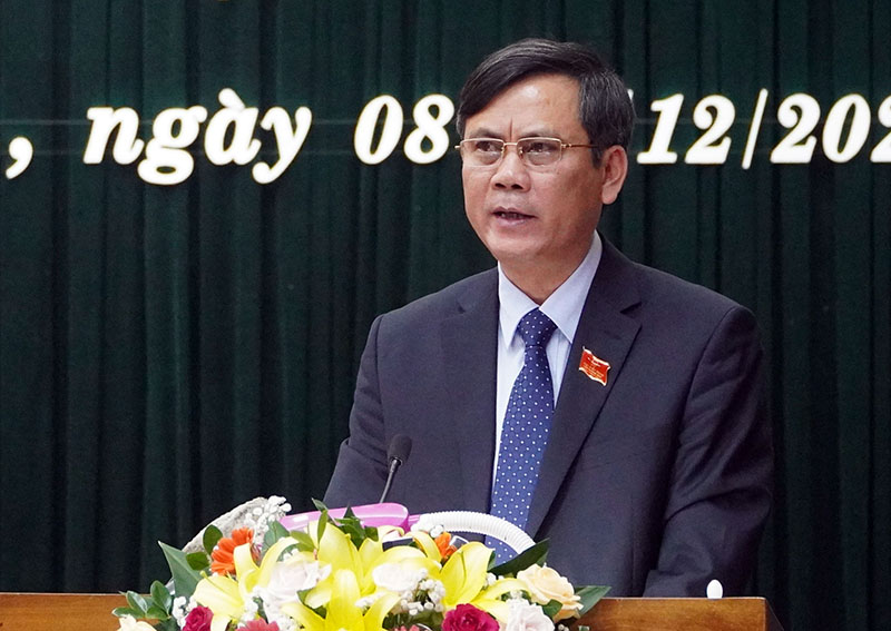 Đồng chí Trần Thắng, Phó Bí thư Tỉnh ủy, Chủ tịch UBND tỉnh