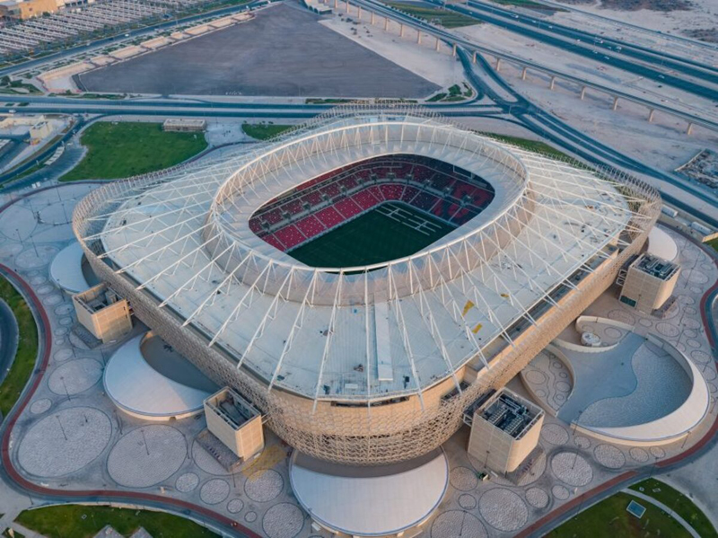 Sân vận động Ahmed Bin Ali-nơi sẽ tổ chức bảy trận đấu trong khuôn khổ World Cup. Ảnh: FIFA