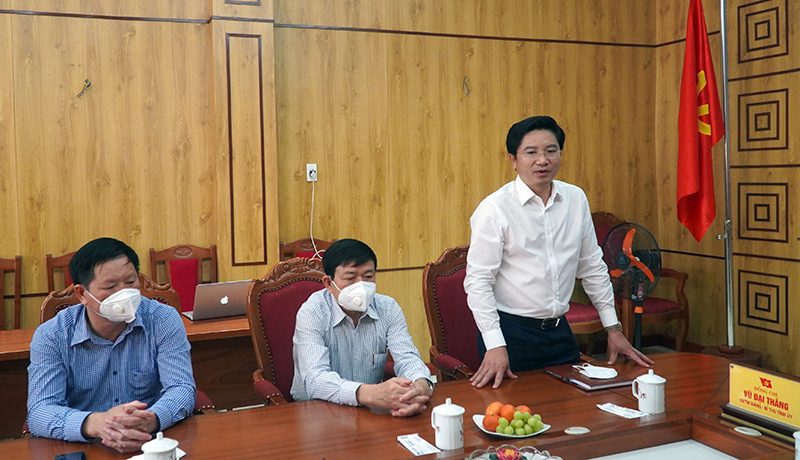 Đồng chí Bí thư Thị ủy Ba Đồn Trương An Ninh: Thị xã sẽ nỗ lực hoàn thành tốt mọi nhiệm vụ được giao, xứng đáng là đô thị trung tâm phía Bắc của tỉnh.    