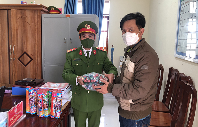 Công an huyện Quảng Trạch: Giữ vững an ninh trật tự dịp Tết Nguyên đán