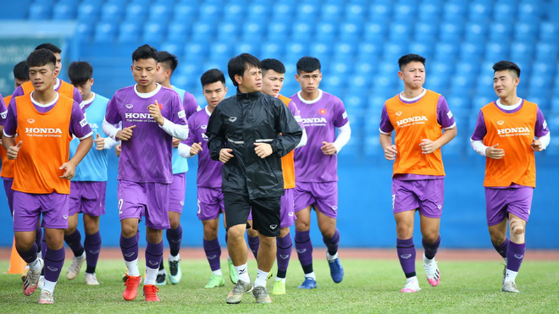 U23 Việt Nam bước vào chặng nước rút chuẩn bị cho giải vô địch Đông Nam Á.Ảnh: VFF