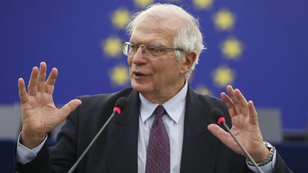 Đại diện cấp cao về chính sách an ninh và đối ngoại của EU Josep Borrell. (Nguồn: EPA)