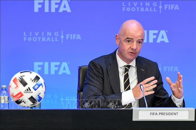 Chủ tịch FIFA Gianni Infantino. Ảnh: AFP/TTXVN