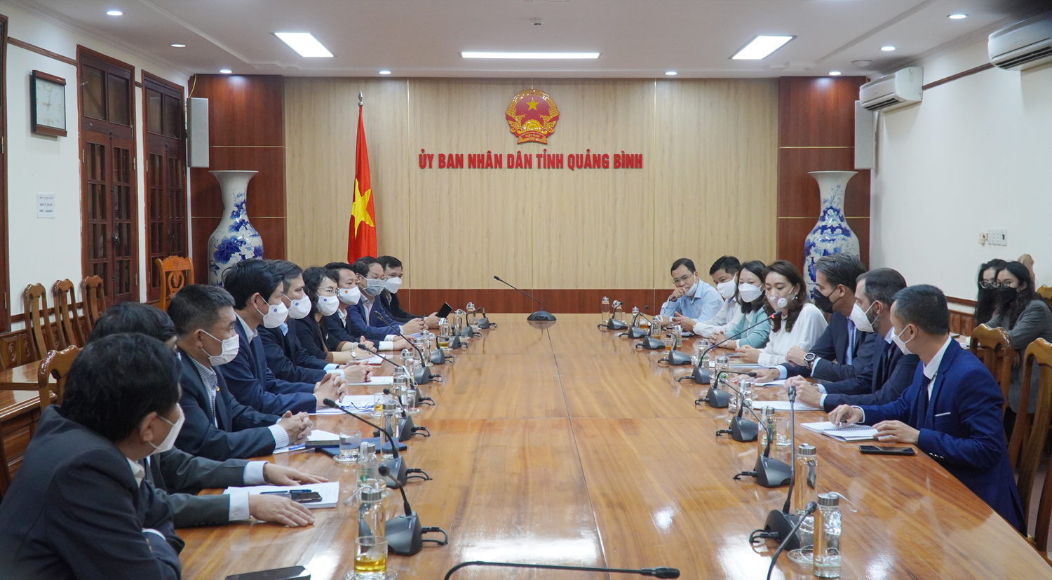 Thống nhất các hoạt động của Công ty Carlsberg Việt Nam tại tỉnh Quảng Bình