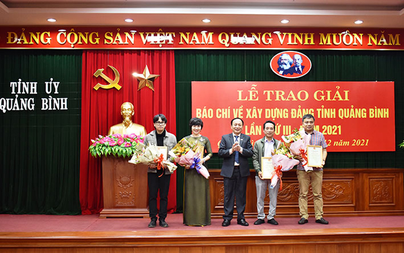 Thể lệ Giải báo chí về xây dựng Đảng tỉnh Quảng Bình lần thứ IV - năm 2022