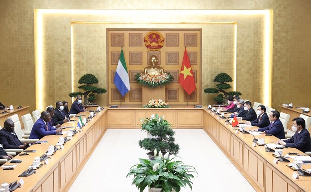 Việt Nam coi trọng mối quan hệ hữu nghị và hợp tác với Sierra Leone