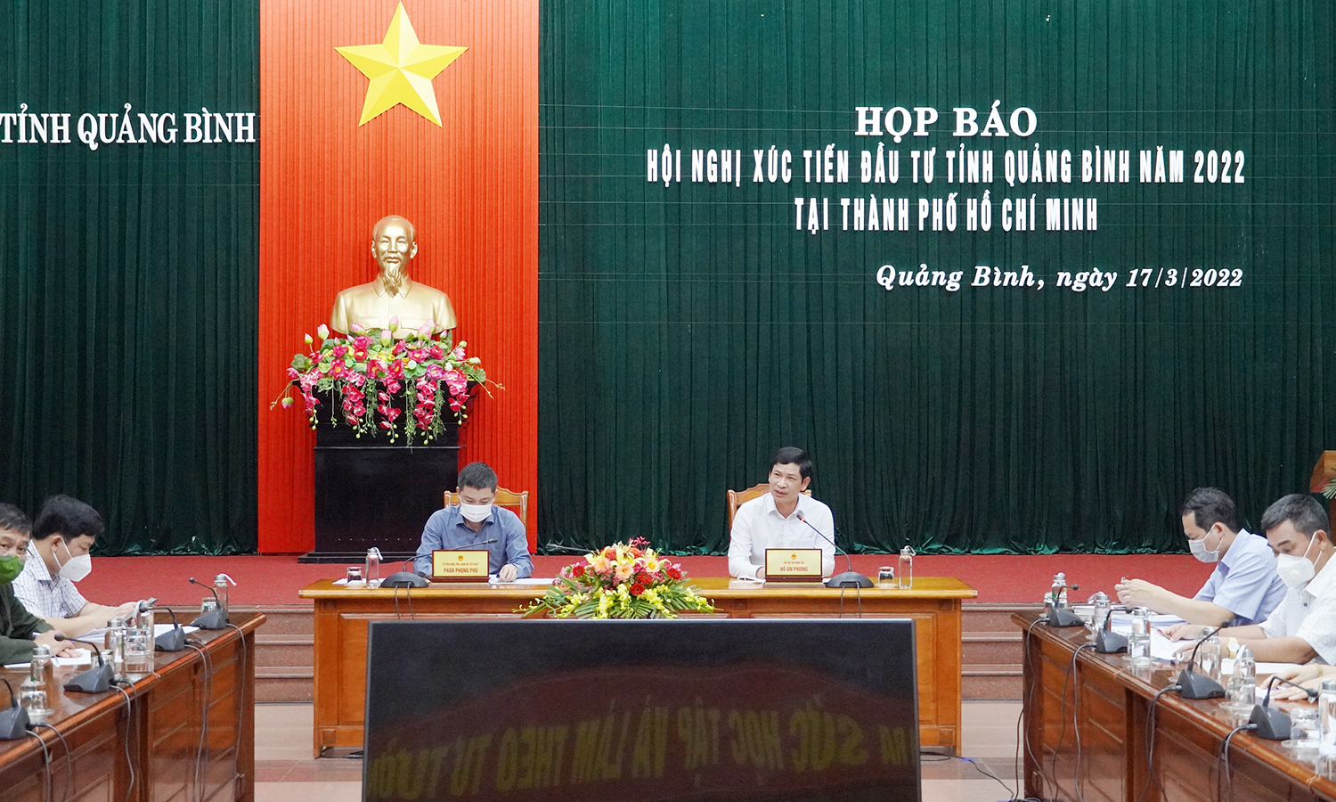 Họp báo về Hội nghị Xúc tiến đầu tư tỉnh Quảng Bình năm 2022 tại TP. Hồ Chí Minh