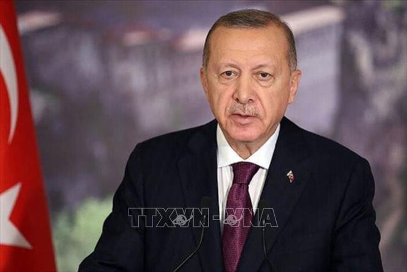 Tổng thống Thổ Nhĩ Kỳ Recep Tayyip Erdogan. Ảnh: IRNA/TTXVN