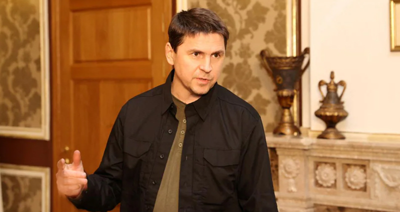 Cố vấn Chánh văn phòng Tổng thống Ukraine - ông Mikhailo Podolyak. (Anhr: Reuters)