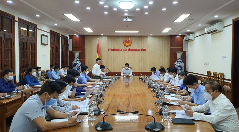Toàn cảnh hội nghị triển khai nhiệm vụ chỉnh trang cáp thông tin tỉnh Quảng Bình năm 2022.