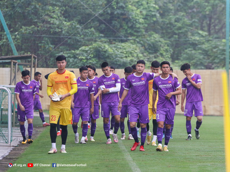 Đội tuyển U23 Việt Nam lên đường tham dự giải U23 quốc tế- Dubai Cup 2022 với 28 cầu thủ. Ảnh: vff.org.vn