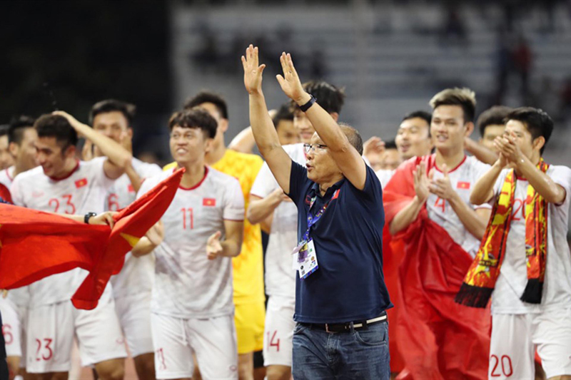 Đội tuyển U23 Việt Nam là đương kim vô địch môn bóng đá nam SEA Games. (Ảnh: VFF)