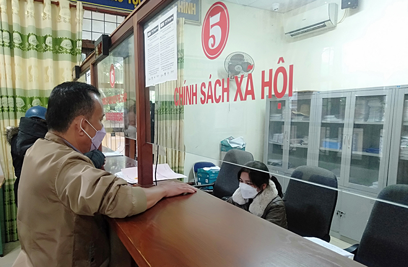 Nhiều dịch vụ công trực tuyến ở mức độ 3, mức độ 4 đã được huyện Tuyên Hóa triển khai, mang đến sự hài lòng cho người dân.