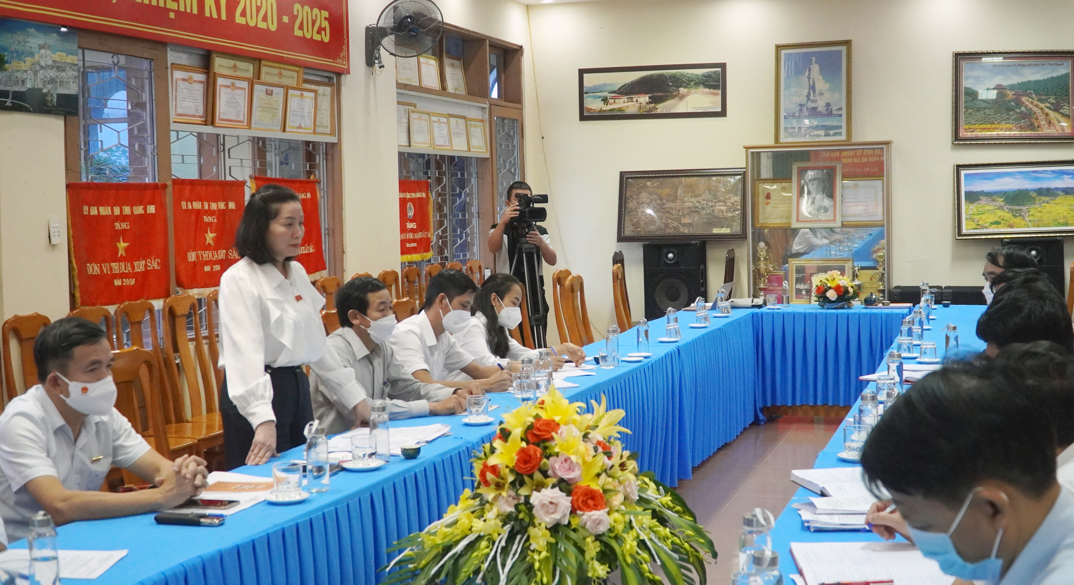 Đồng chí Nguyễn Minh Tâm, Phó trưởng đoàn ĐBQH tỉnh kết luận tại buổi giám sát