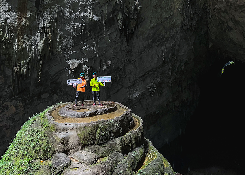 Trong 5 năm trở lại đây, hang Sơn Đoòng đã đón gần 3.500 lượt khách vào hang khám phá. 
