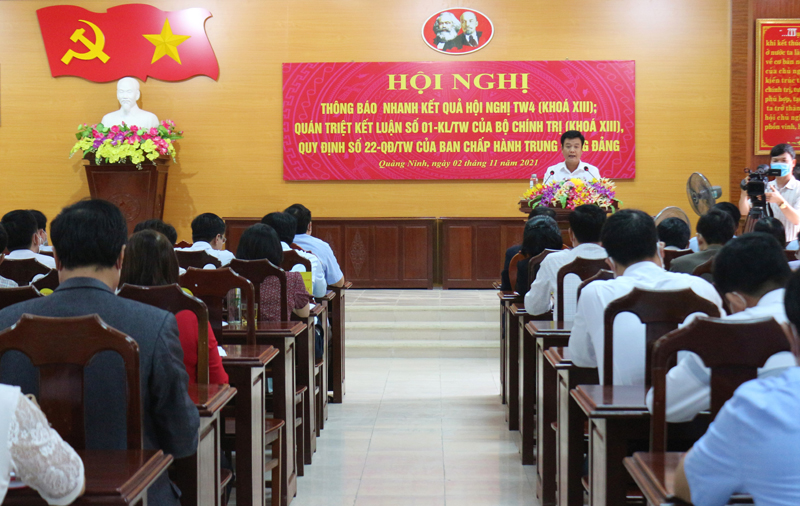  Đảng bộ huyện Quảng Ninh triển khai học tập nghị quyết nghiêm túc, gắn với thực tế địa phương.