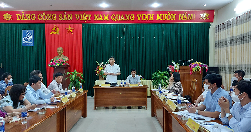 Đồng chí Trần Thắng phát biểu chỉ đạo tại buổi làm việc