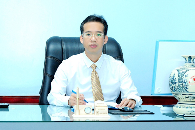 Bí thư Đảng ủy, Chủ tịch kiêm Giám đốc Công ty TNHH MTV XSKT Quảng Bình Hoàng Minh Tuấn.