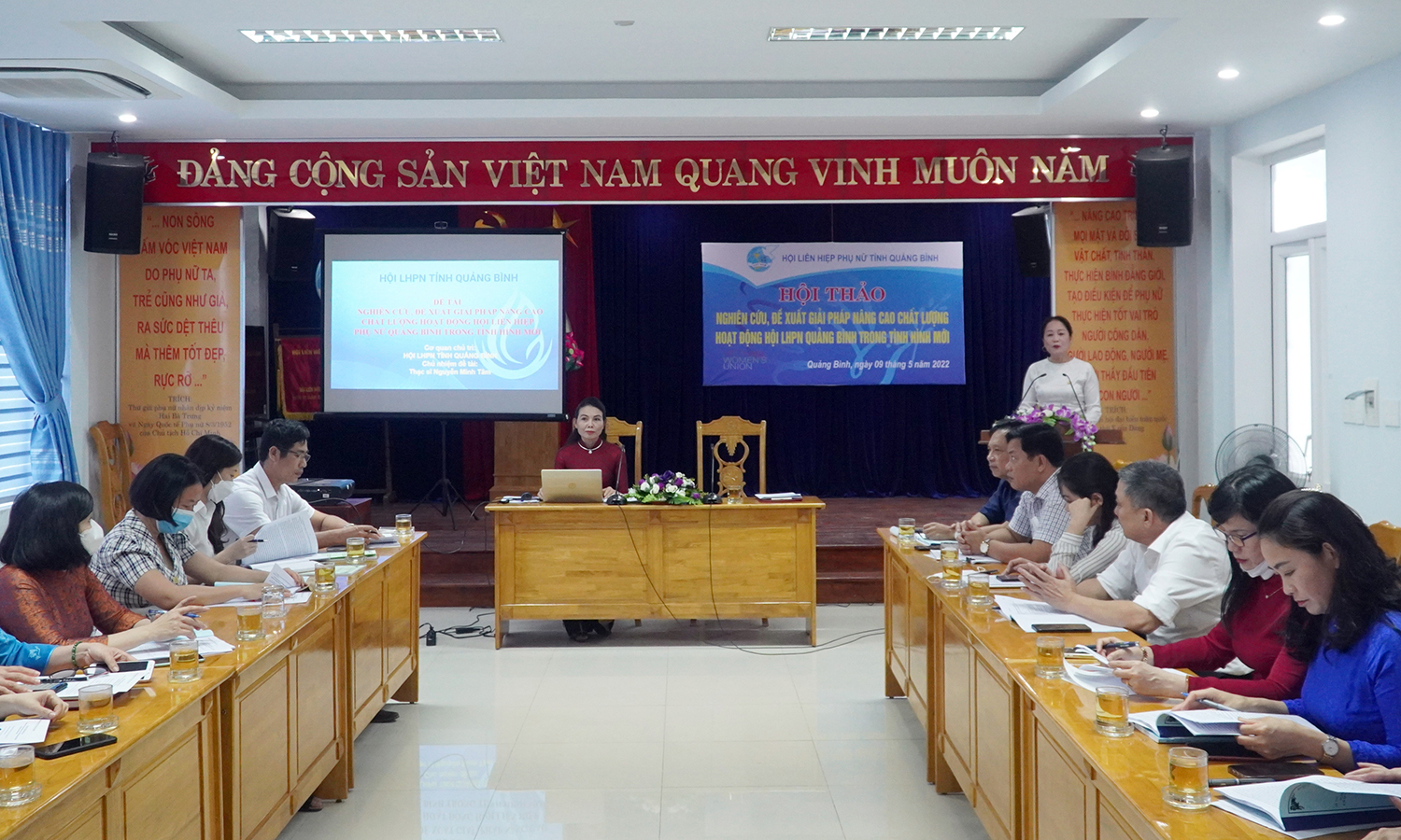 Nâng cao chất lượng hoạt động Hội LHPN Quảng Bình trong tình hình mới
