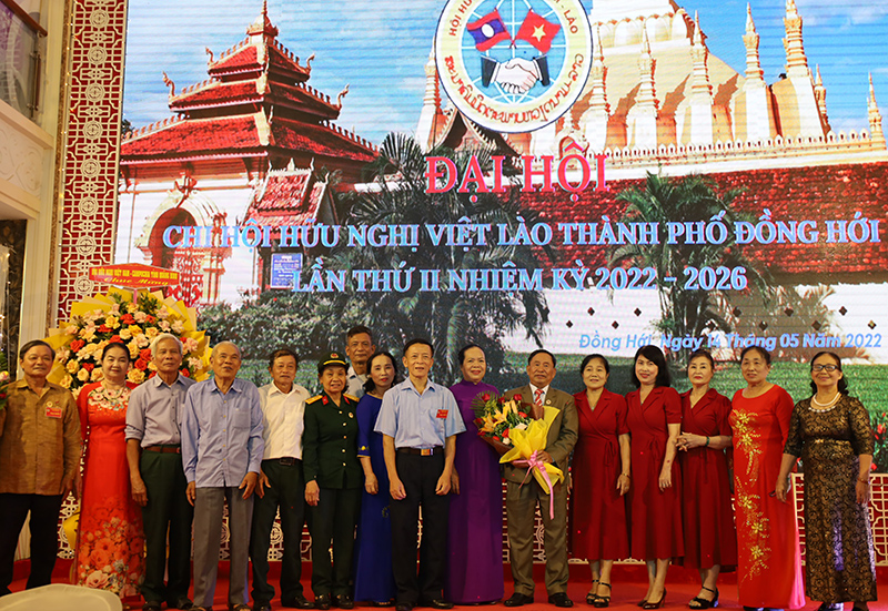Chi hội hữu nghị Việt Nam - Lào TP. Đồng Hới tổ chức đại hội lần II
