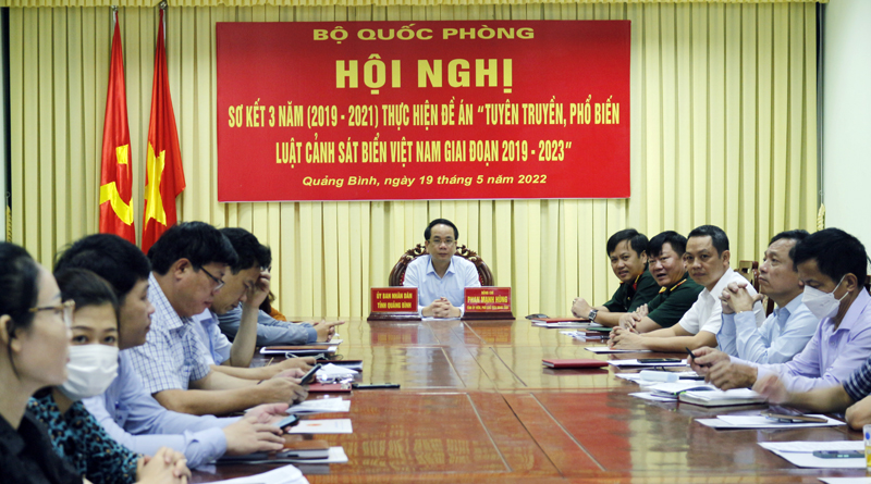 Sơ kết 3 năm thực hiện Đề án "Tuyên truyền, phổ biến Luật Cảnh sát biển Việt Nam, giai đoạn 2019-2023"