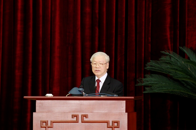  Tổng Bí thư Nguyễn Phú Trọng phát biểu bế mạc Hội nghị