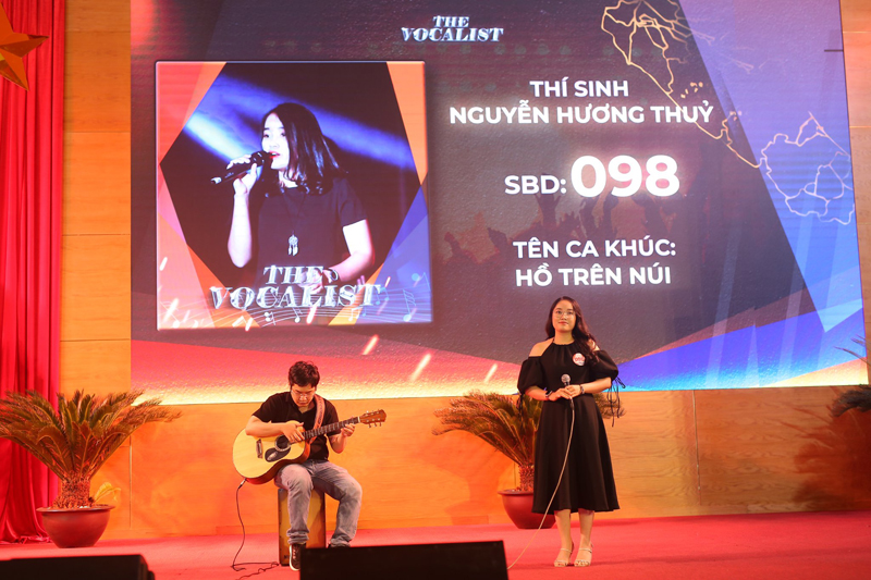 Cuộc thi “The Vocalist” năm 2022 là sân chơi hấp dẫn các bạn trẻ Quảng Bình. (Ảnh: BTC)