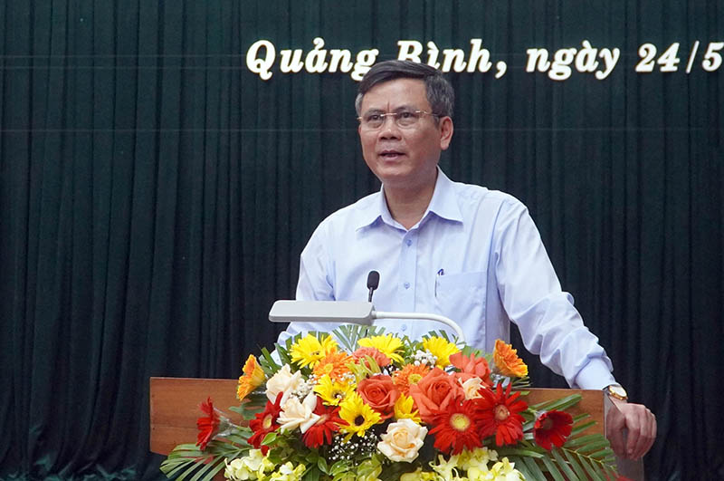 Đồng chí Trần Thắng phát biểu chỉ đạo hội nghị