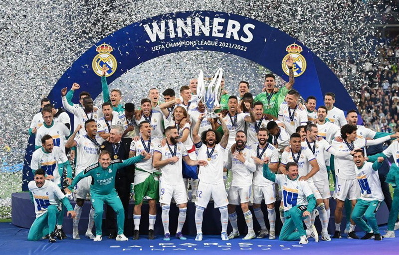 Real Madrid lên ngôi Champions League mùa này. (Nguồn: Getty Images)