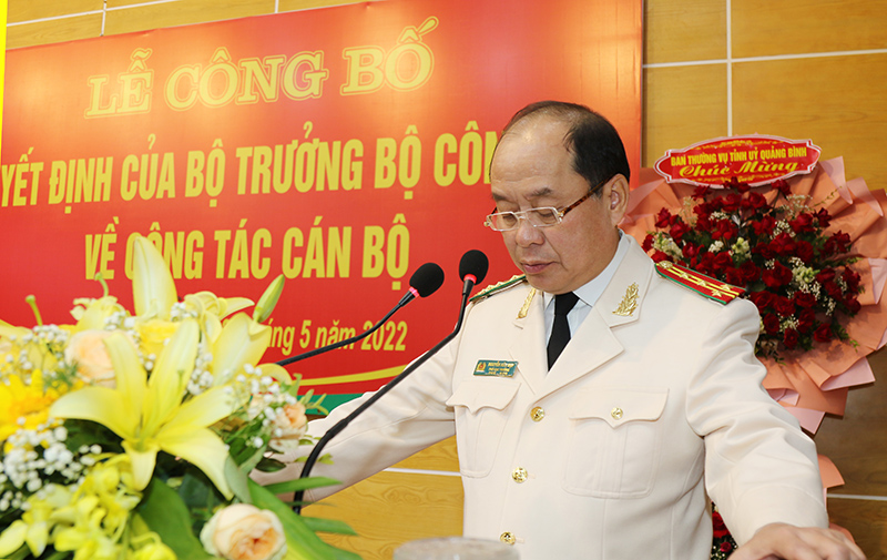 Đại tá Nguyễn Hữu Hợp được bổ nhiệm giữ chức vụ Giám đốc Công an tỉnh Quảng Bình