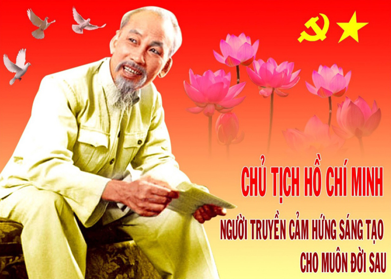 Mỹ thuật Quảng Bình với đề tài Chủ tịch Hồ Chí Minh