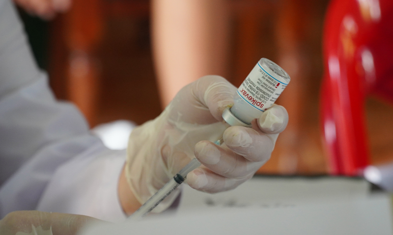 Đợt này tại các điểm tiêm chủng trên địa bàn toàn tỉnh chủ yếu tiêm 2 loại vắc xin Pfizer và Moderna.