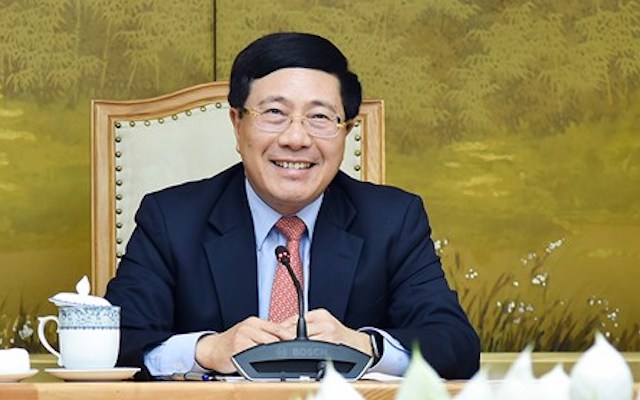  Phó Thủ tướng Thường trực Chính phủ Phạm Bình Minh.