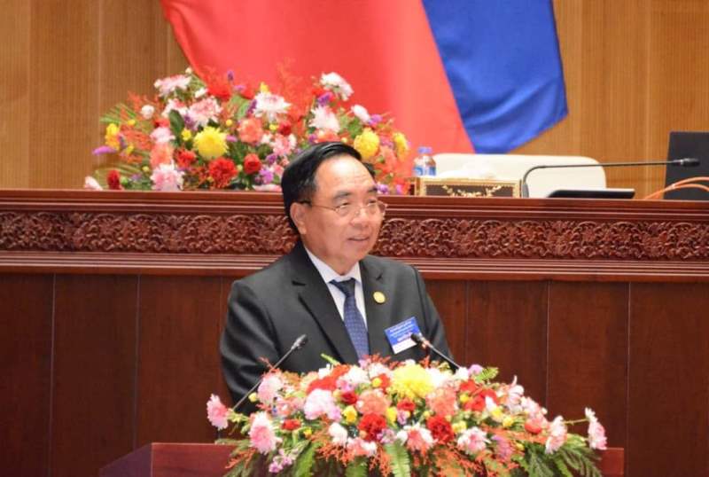 Bộ trưởng Khamjane Vongphosy khẳng định, mặc dù bị ảnh hưởng tiêu cực từ những nguyên nhân khách quan nhưng kinh tế Lào vẫn tăng trưởng cao. (Ảnh: Cộng tác viên)